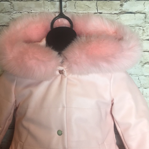 Girls Faux Fur Jacket 4-6yo - Picture 5 of 8